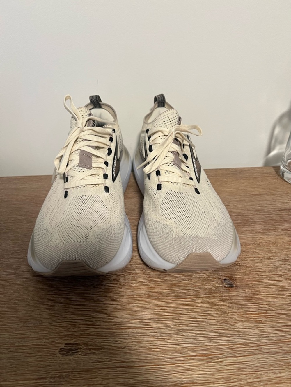 Brooks Cream and Beige Running Sneakers - Picture 3 of 6